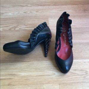 Jeffrey Campbell Michelle dark Unicorn heels Sz 5